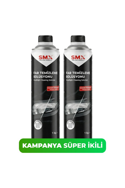 SMX Far Temizleme Solüsyonu 2 Adet