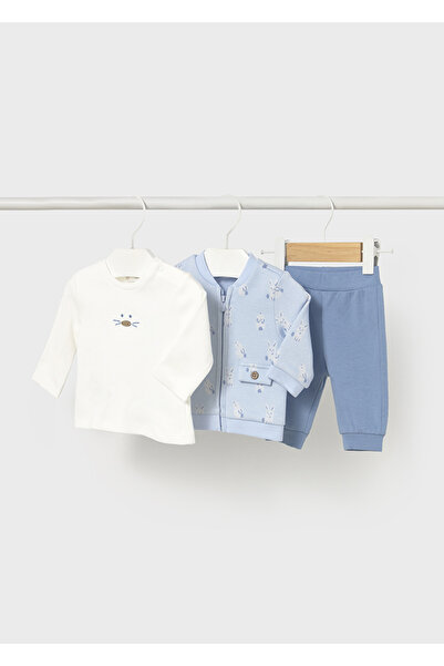 MAYORAL Baby Boy 3-Piece Tracksuit Set