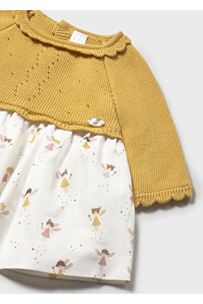 MAYORAL Newborn Girl Knitted Dress