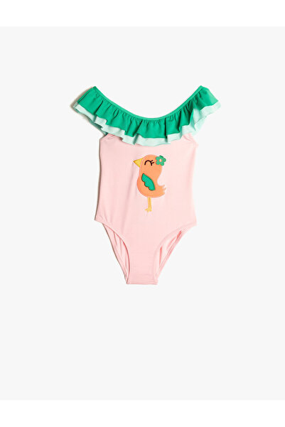 Koton Kids Ροζ μαγιό για κορίτσια