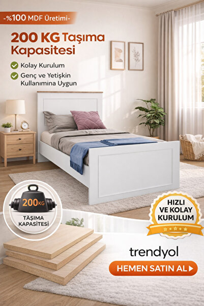 VENATTO Smart Karyola 100x200 (%100MDF)