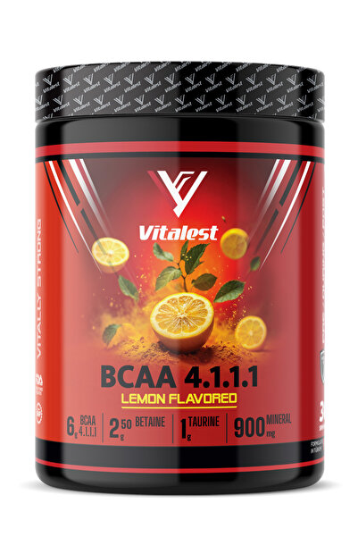 BCAA 4:1:1 300 g Limon | 6 g BCAA (Lösin 4 g, İzolösin 1 g, Valin 1 g)
