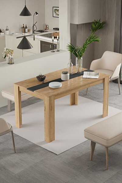 Yurupa Aven Yemek Masası 140x80 Sepet-Beyaz AVE22-SA