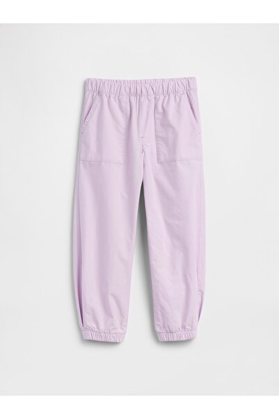 GAP Kız Bebek Lila Pull-On Paraşüt Pantolon