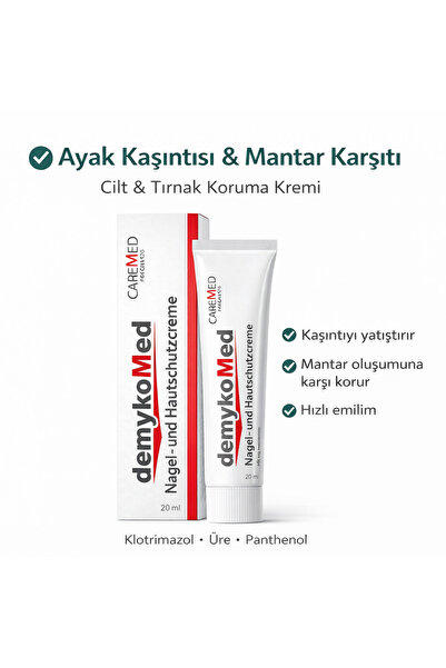 demykomed Ayak Tırnak Mantarı Tedavisi Kremi 20 ml | Tırnak & Cilt Bakımı - A...