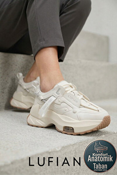 Lufian Pantofi sport pentru femei Stormy, confortabili, cu talpă înaltă, în s...