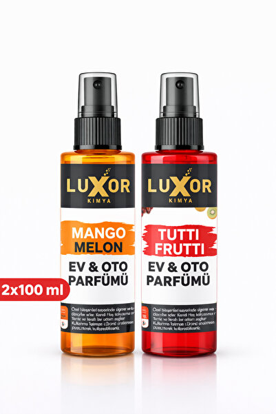 Luxor Kimya Oto Parfümü Mango Kavun & Tutti Frutti 100 ML | Oto Kokusu | Araç...