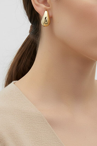 XUPING JEWELRY أقراط كبيرة الحجم من ستايل إنسي/مجوهرات شوبينغ بتصميم قطرة اللؤلؤ