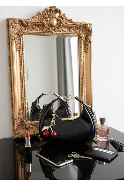 Çanta Trend Τσάντα ώμου βραδινό φόρεμα ειδικής περίστασης μαύρο μοντέλο Sakur...