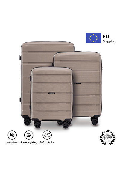 wings Set de bagaje rigide din polipropilenă (PP) 3 piese S M L 20 " 24 " 28 ...