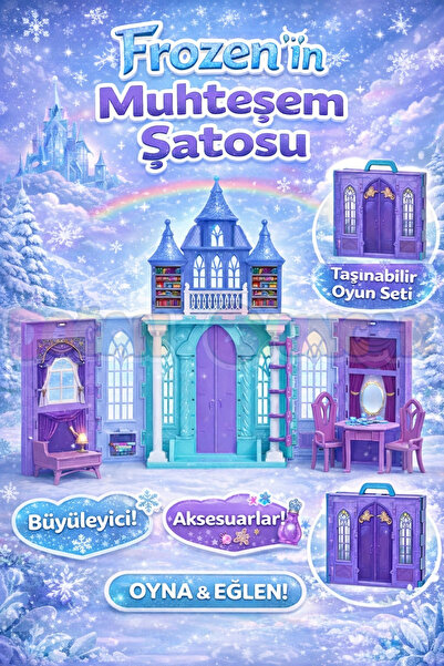 Doğan Oyuncak Dünyası Frozen'nin Muhteşem Şatosu - Ev Oyuncak - Frozen Tatil ...