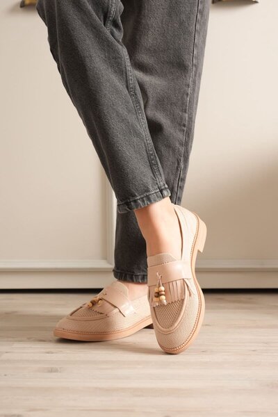 TRENDELLA Γυναικεία casual παπούτσια με ορθοπεδική σόλα, λεπτομέρειες από χάν...