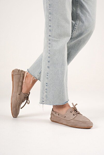 TRENDELLA Γυναικεία παπούτσια Mink Daily Suede TR27MS06D