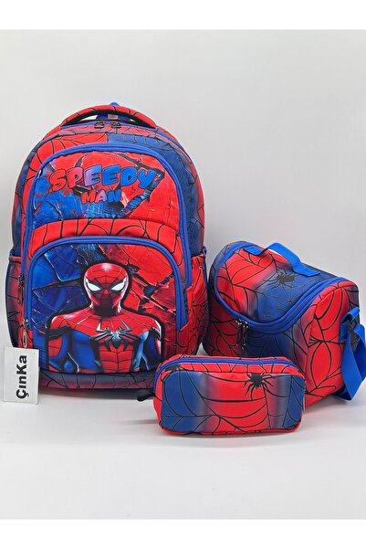Bevitton Waterproof Fabric Character Pattern Orthopedic School Bag Set with F...