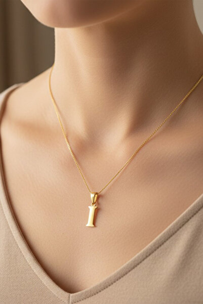 XUPING JEWELRY قلادة على شكل حرف مستقيم من ستايل إنسي/كسوبينج للمجوهرات