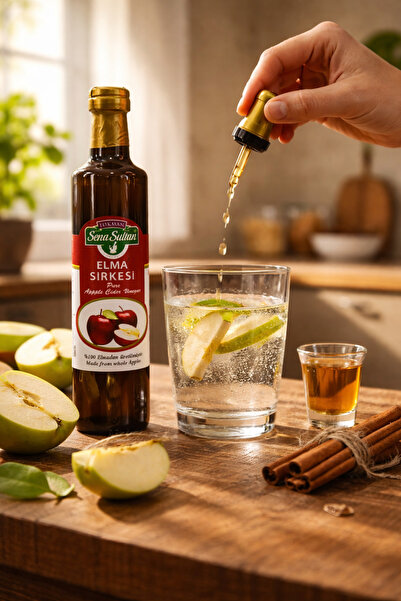 Lokman Sena Sultan Katkısız Doğal Elma Sirkesi 500 ml