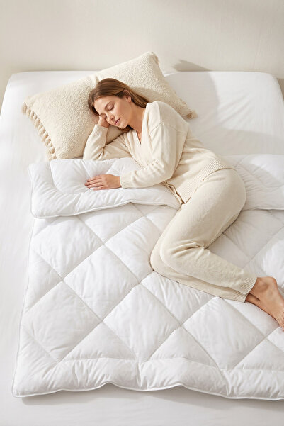 Menderes Home Συλλογή Βαμβακερών Είδη Μονό Πάπλωμα Σιλικόνης Byz