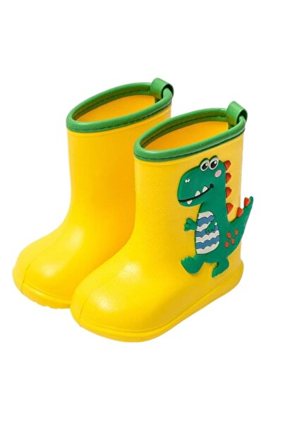 Petityu Dinosaur Rain Boots Waterproof Rain Boots 22Lbdinorainboot