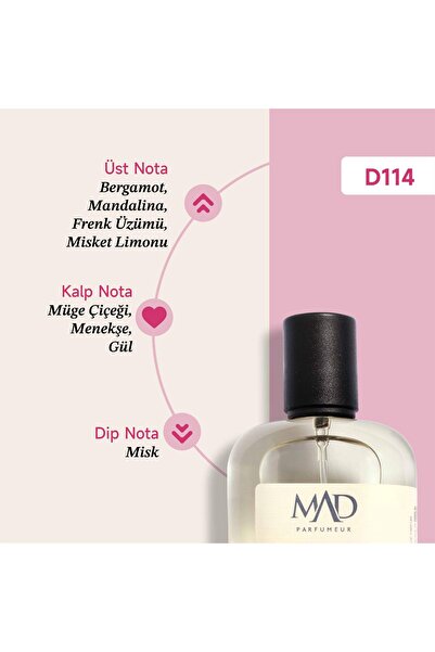 Mad Parfüm Mad D114 Selective 50 ml Kadın Parfüm