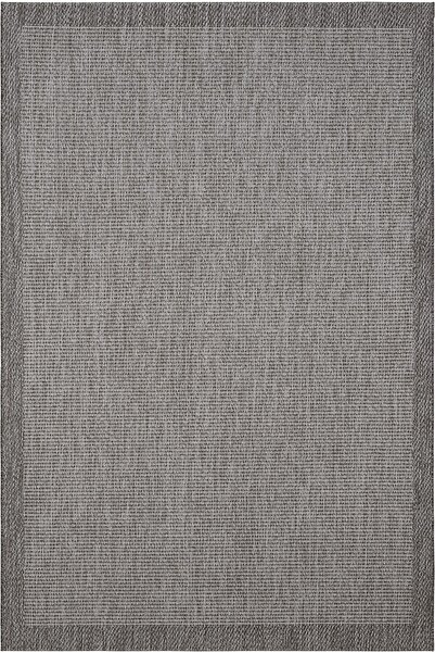 Cool Halı Smart 2004 Gri Kilim Halı Makinede Yıkanabilir İnce Kaymaz Taban Ha...
