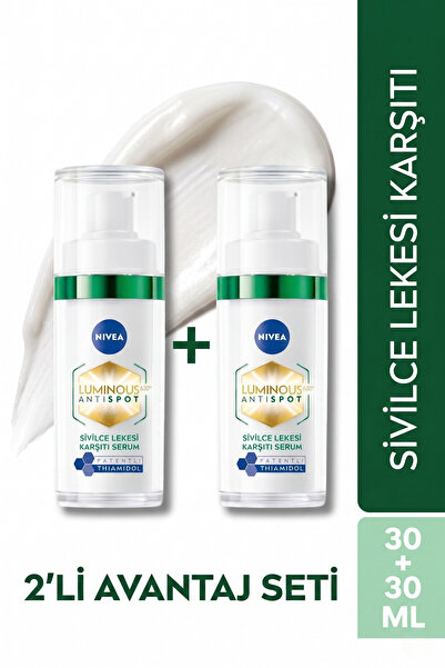 NIVEA Luminous630 Lekesi Karşıtı Cilt Serumu 30ml x2 Avantaj Seti