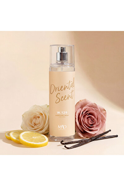 Mad Parfüm Mad W129 200 ml Erkek Perfume Mist - Vücut Spreyi