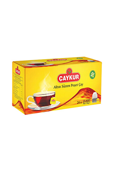 Çaykur أكياس شاي جولدن سوزين 2 جرام، 25 قطعة، عبوة تحتوي على 25 قطعة