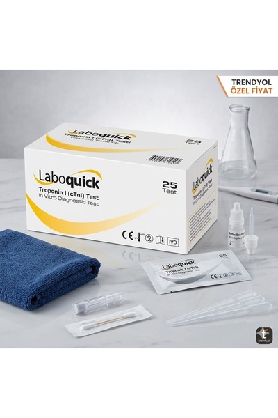 Laboquick TROPONIN 25 ADETLİK KASET TEST