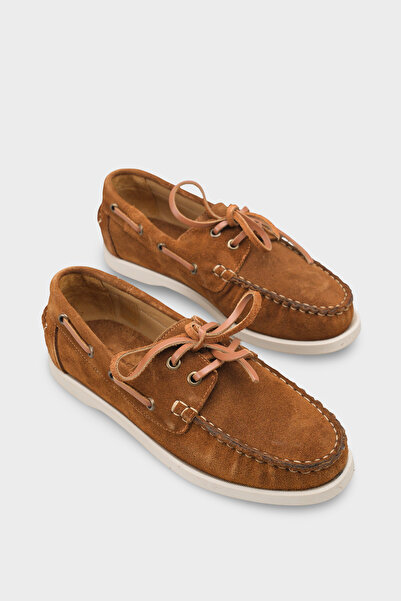 Capone Outfitters Γυναικεία Loafer Boat Παπούτσια από Γνήσιο Δέρμα Suede της ...