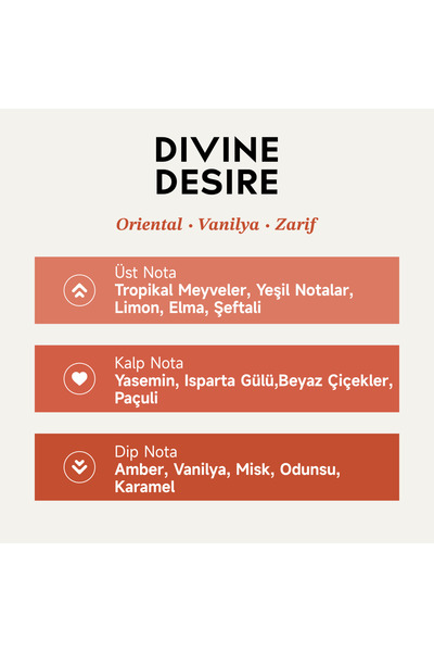 Mad Parfüm Mad Divine Desire 100 ml Kadın Parfüm | Oriental . Vanilya . Zarif