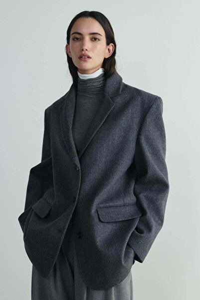Suud Collection Καπνιστό Μπλέιζερ Τζίνα Κάσε