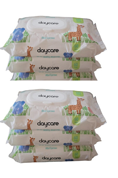 Daycare ISLAK BEBEK HAVLUSU DAYCARE 60*3 LÜ PAKET 2 ADET