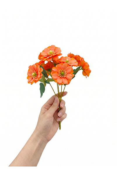 Çınar çiçekçilik Τεχνητό Μπουκέτο Λουλουδιών με 7 Κλαδιά Γαρδένια 33 εκ. Διακ...