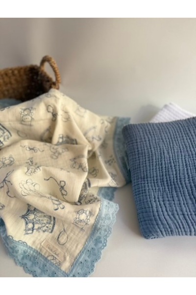 Petite Étoile Winnie 3 lü Set Müslin ve Pike