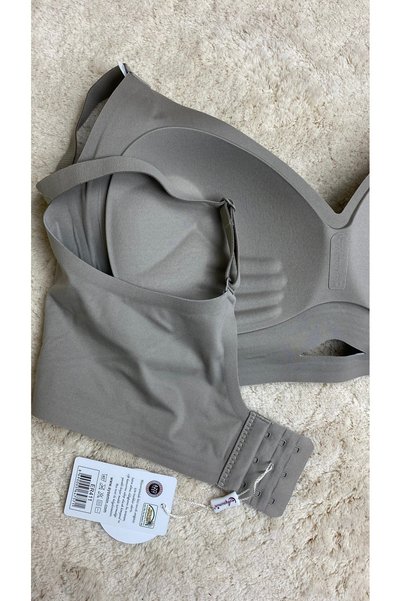 YASEMİN Women's Laser Cut Ghost Bra Zero Traced Daily Push-Up Bra