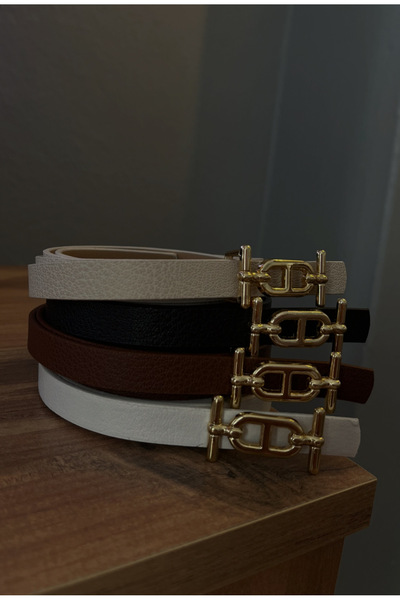 HYM Collection Γυναικείο σετ 4 τεμαχίων μέσης και ζώνης φορέματος