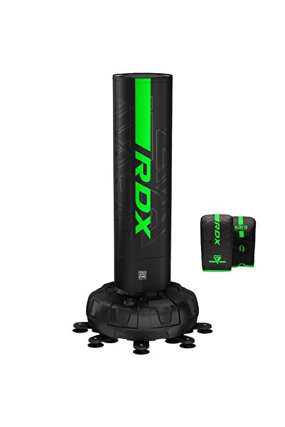 RDX Set sac box de podea F6 6FT Kara, cu manusi incluse, Verde, 6FT