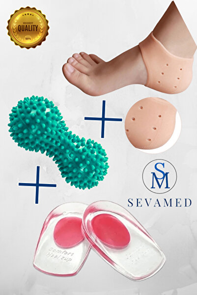 kırmed Ağrıyan Ayaklar İçin Topuk Dikenine Tabanlık Ayak Masaj Topu ve Topuk ...