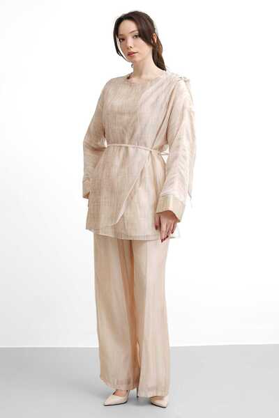 salisburys Γυναικείο κοστούμι Molly Nelly με σχέδιο σκιάς, βουάλ και σάλι στο...