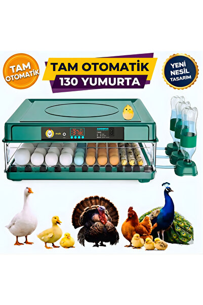 Mak kuluçka 130 Yumurtalı Tam Otomatik Kuluçka Makinesi | Profesyonel Çıkım P...