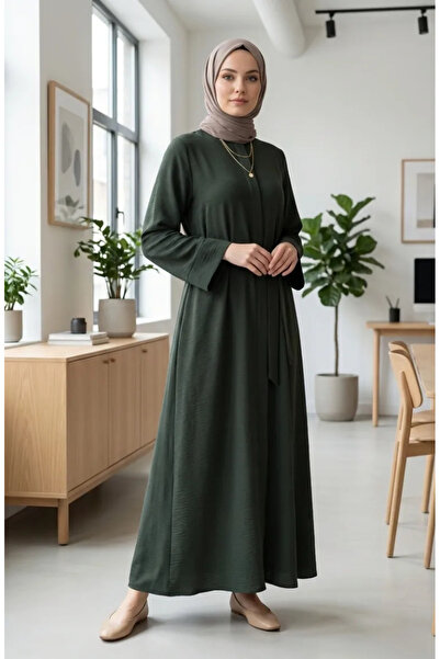 sefamerve Aerobin Υφασμάτινο Φεράκι με Ζώνη 4043-05 Χακί