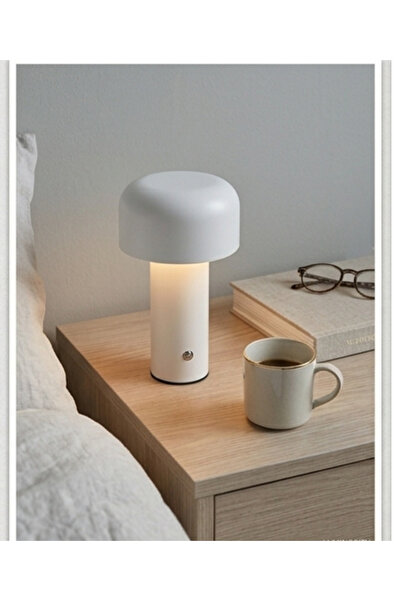 essey lighting essey ligthing bellhop model masa lambası üç ışık modu dimmerl...