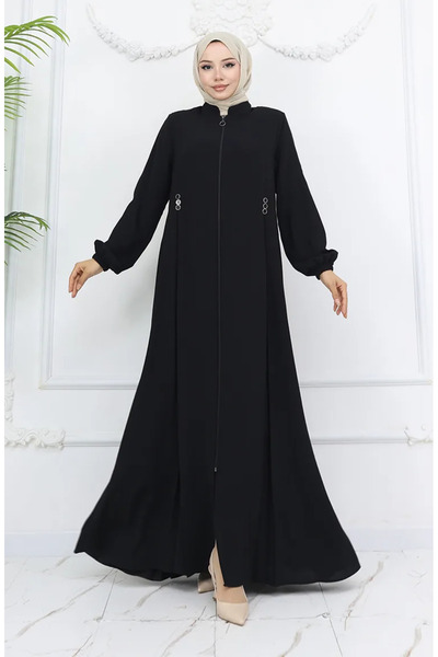 sefamerve Κουμπί Λεπτομερής Φερμουάρ Ferace 6203-02 Μαύρο