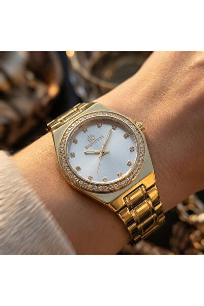 Bigotti Quotidiano Gold Stainless Steel Watch for Women BG.1.10551-2