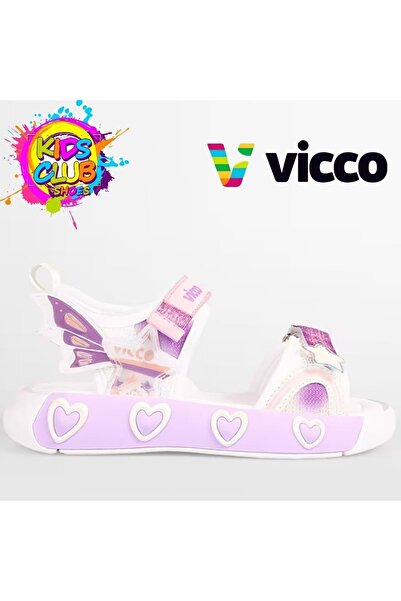 Vicco Etiketa Ortopedske dečije sandale BELE