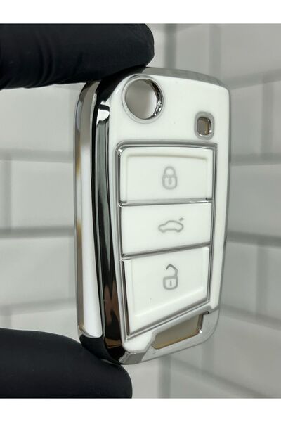 BARKAS ELEKTRONİK Volkswagen T-roc Taigo T-cross Polo Golf Tiguan - Λευκό Αση...