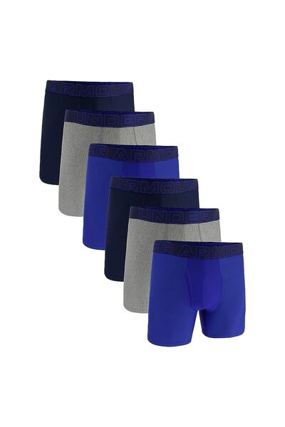 Under Armour Herren Boxershorts, 6er-Pack - Performance Tech Boxer Briefs, ei...