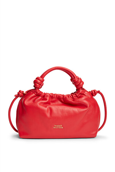 Tommy Hilfiger Th Soft Leather Med Kadın Mini Omuz Çantası