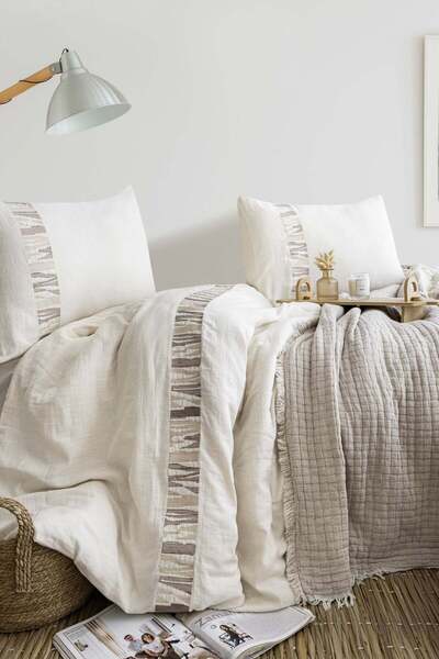 Çulha ΣΕΤ ΠΑΠΛΩΜΑΤΩΝ ΥΠΟΛΟΥΘΙΩΝ ΚΡΕΒΑΤΙΩΝ MAISON NATUREL