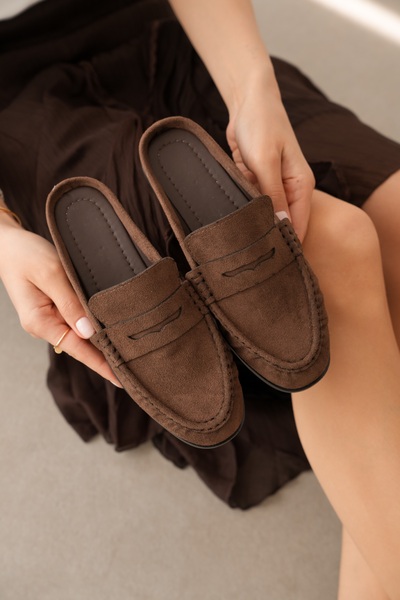 selin shoes Γυναικείες παντόφλες Vossa Flat Sole Classic - ΚΑΦΕ ΣΟΥΕΤ